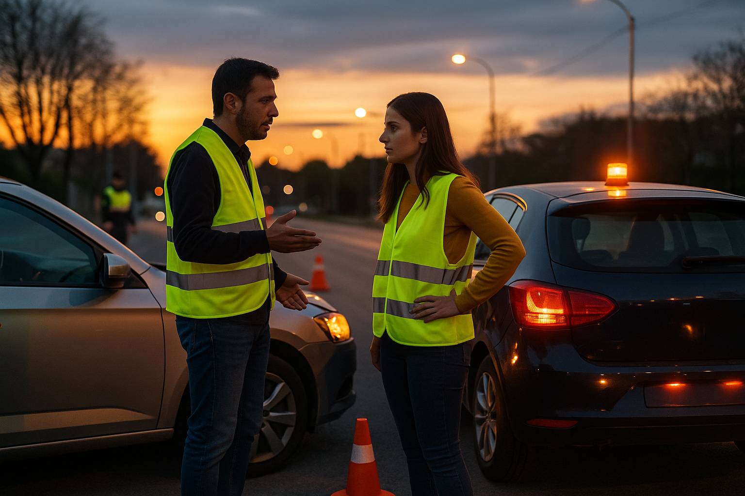 Cómo actuar ante un accidente leve sin parte amistoso
