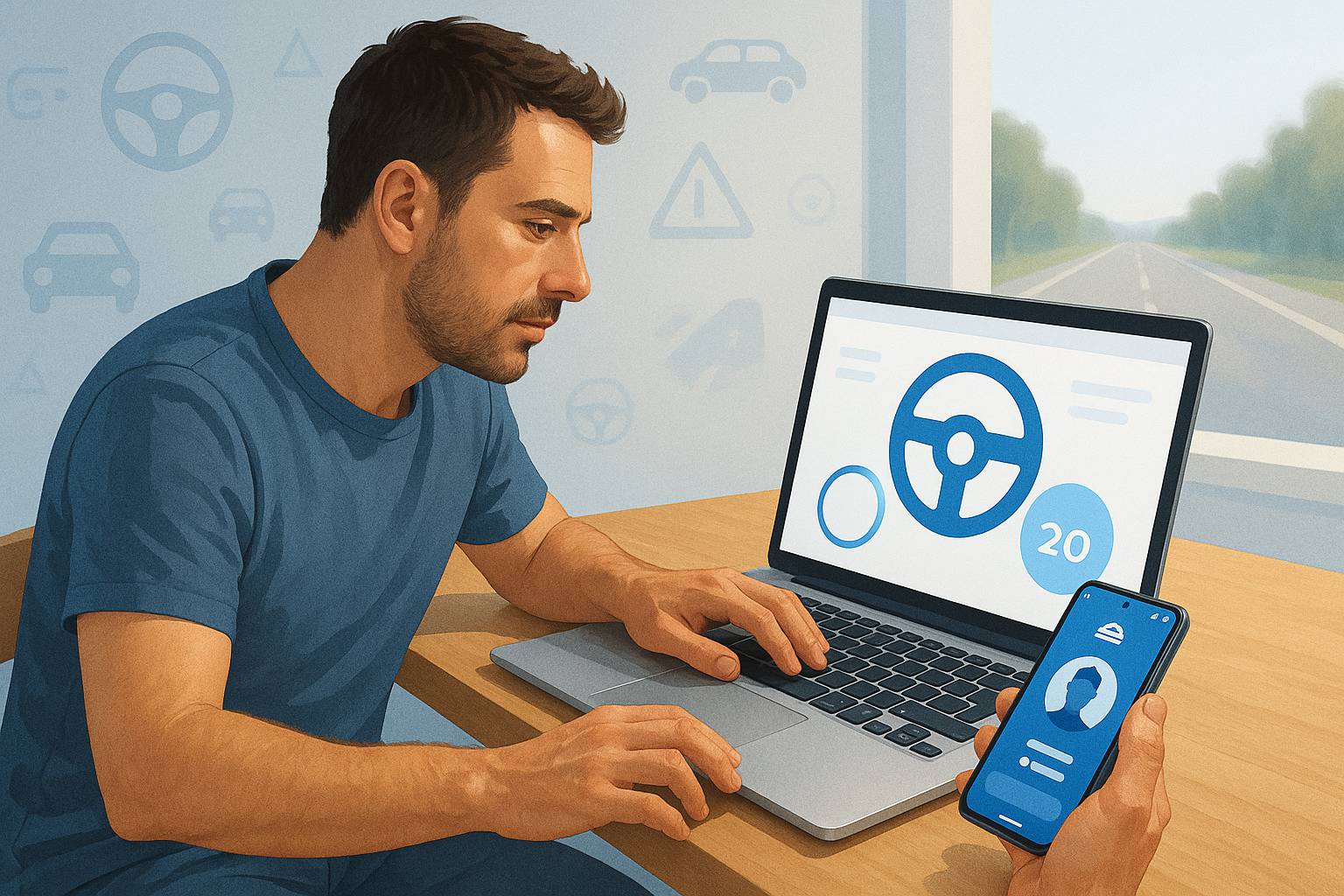 Cómo consultar los puntos del carnet de conducir online