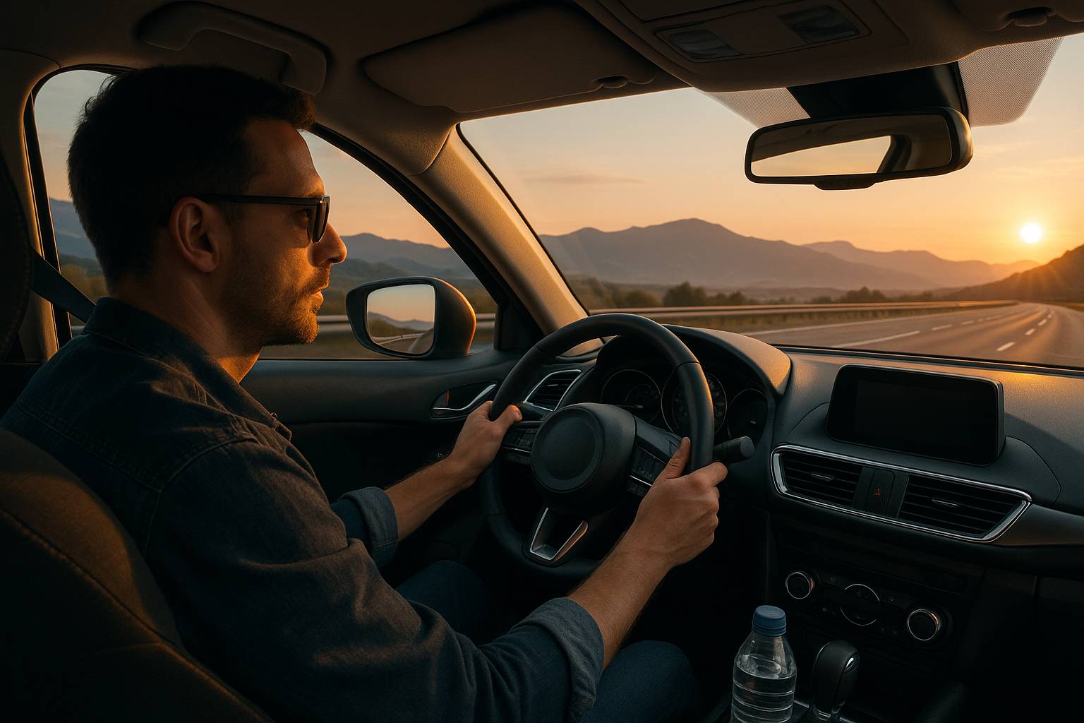 Cómo evitar el cansancio visual en viajes largos