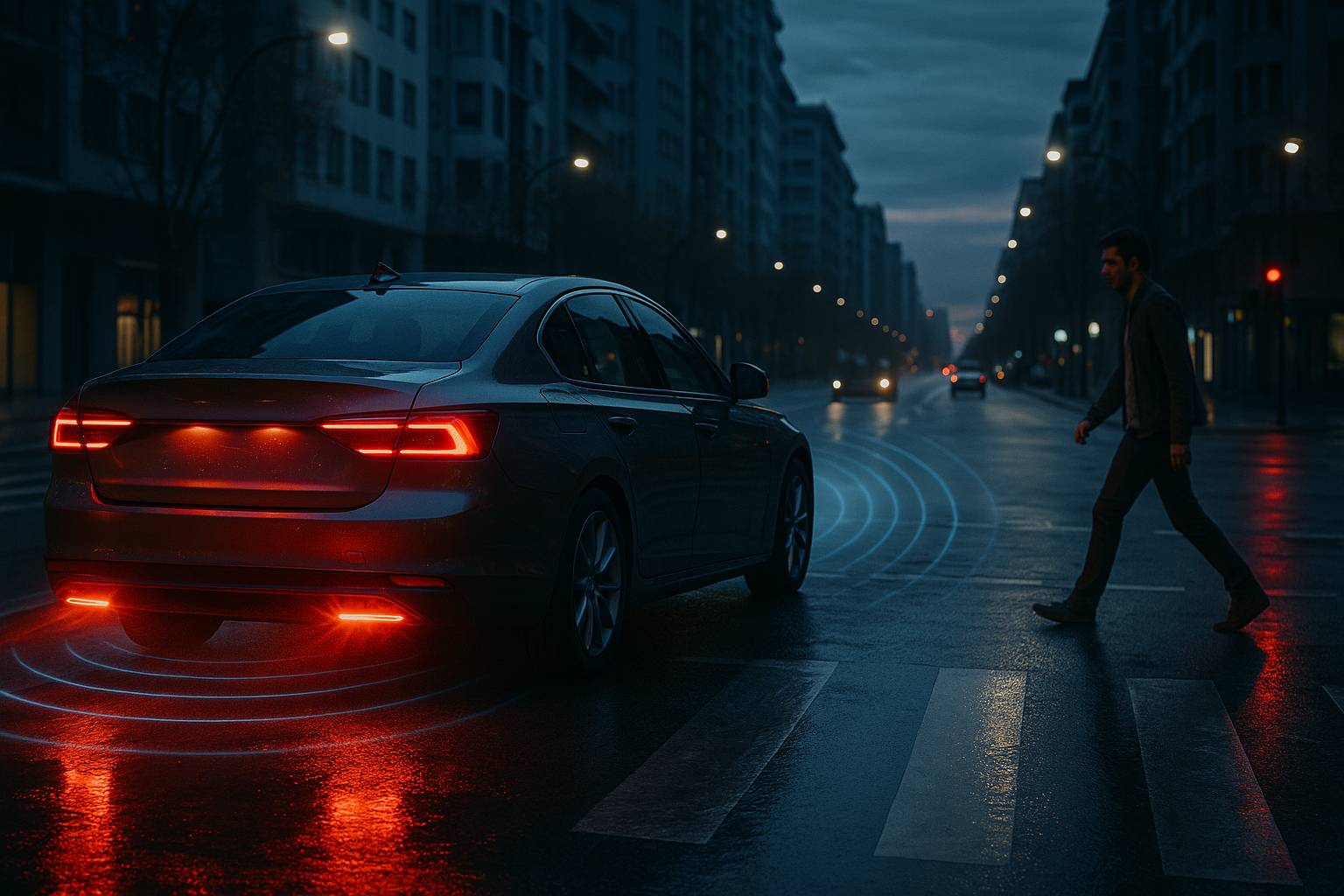 Qué es el frenado de emergencia y cuándo se activa