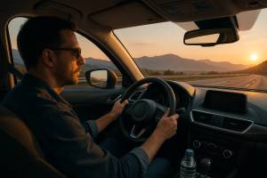 Cómo evitar el cansancio visual en viajes largos