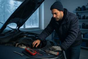 Cómo revisar la batería antes de un viaje largo en invierno